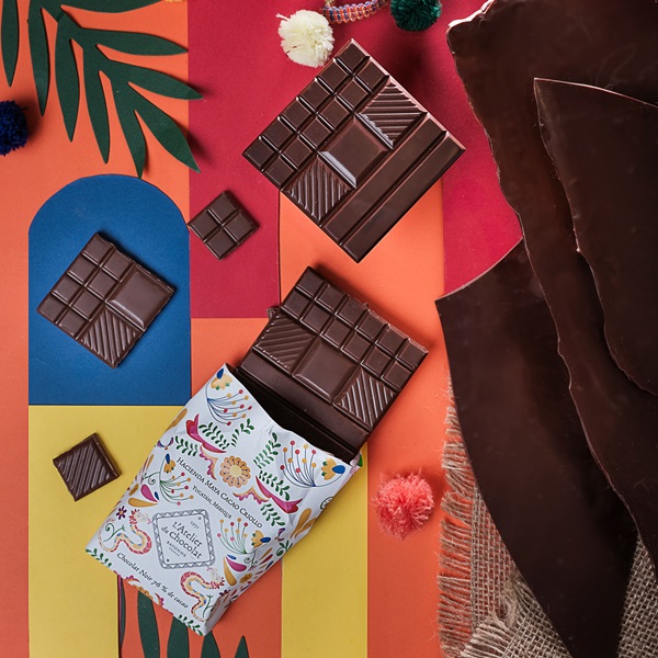 MEXIQUE 76%, NOTRE CACAO CRIOLLO D’EXCEPTION Rareté et finesse d’une collection aux saveurs envoûtantes.
